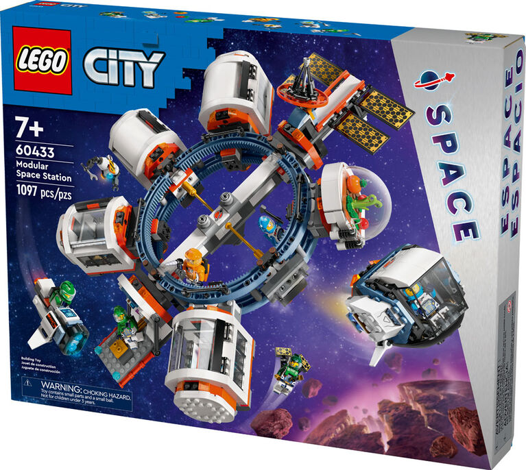 Jouet de construction LEGO City La station spatiale modulaire 60433