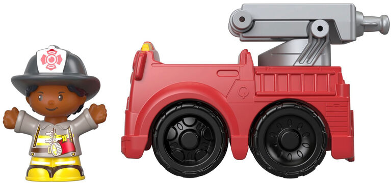 Fisher -Price Little People To The Rescue Fire Truck