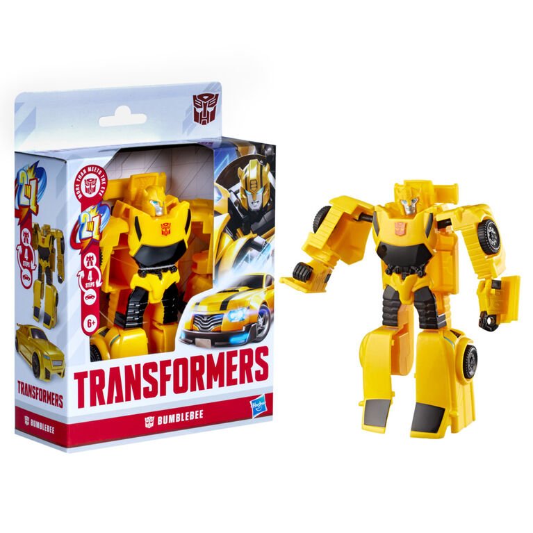 Transformers Authentics, figurine articulée Alpha Bumblebee de 17,5 cm