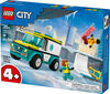 LEGO City L'ambulance d'urgence et le surfeur des neiges 60403