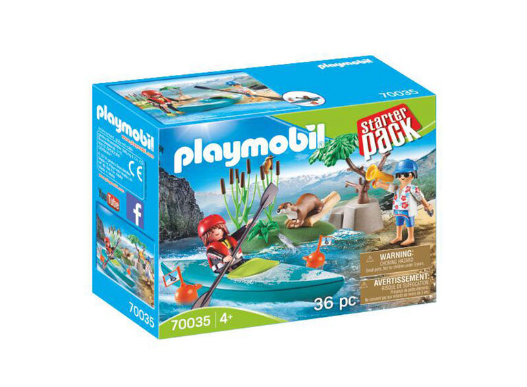 Playmobil Starter Pack Kayak Adventure 70035