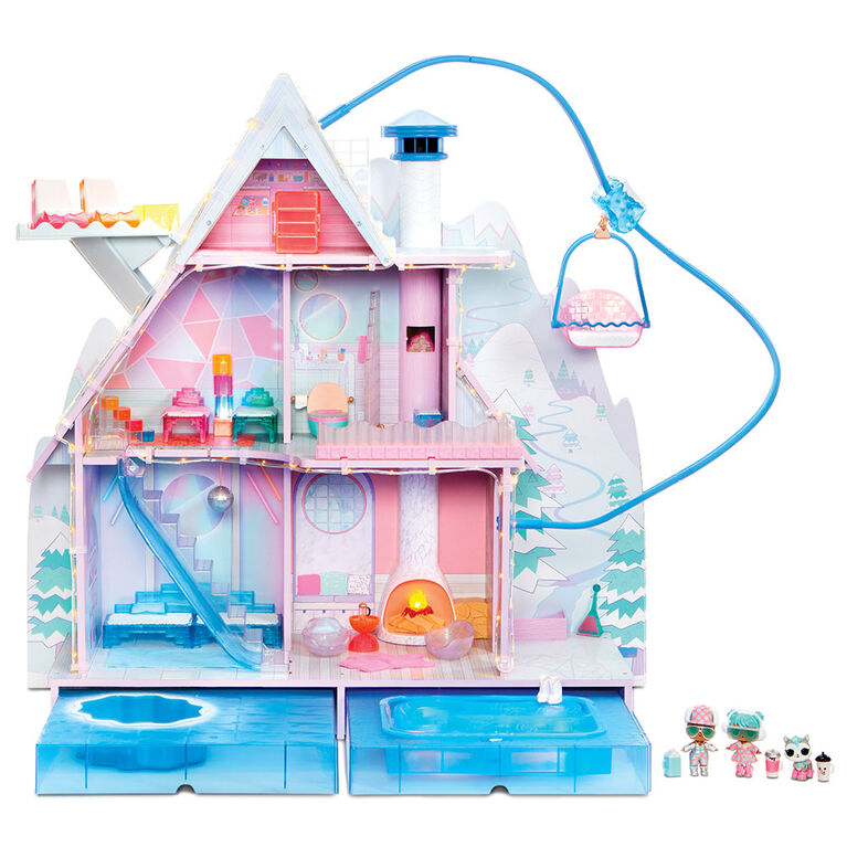 L.O.L. Surprise! Winter Disco Chalet Doll House