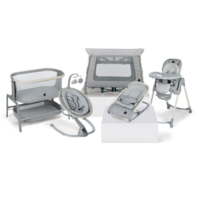 Maxi-Cosi Iora Bedside Bassinet - Cascade Grey