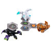 Bakugan Starter Pack 3-Pack, Darkus Turtonium, Collectible Transforming Creatures