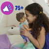Baby Alive Poupée Princesse Ellie grandit !, poupée de 45 cm qui parle et grandit, 9 accessoires