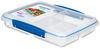 Sistema To Go Multi Split Meal & Food Container with Dividers & Clips, 820 mL, Colour May Vary