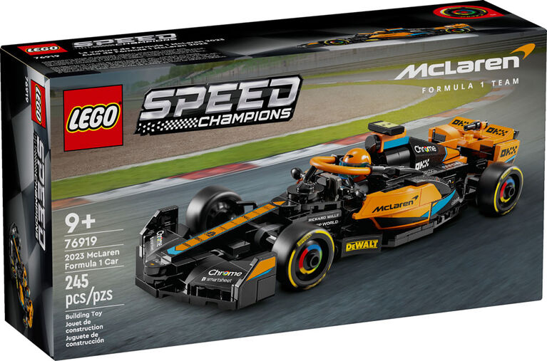 LEGO Speed Champions 2023 McLaren Formula 1 Race Car Toy 76919