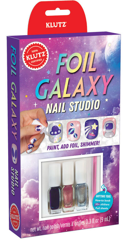 Klutz: Foil Galaxy Nail Studio - English Edition