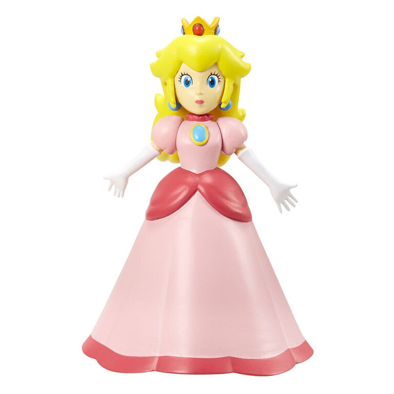  Nintendo - Nintendo 2,5 pouces avec articulation limitée Vague 6 - Princesse Peach