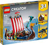 LEGO Creator 3in1 Viking Ship and the Midgard Serpent 31132 Building Kit (1,192 Pieces)