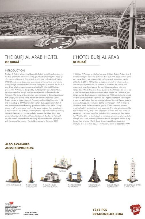 Dragon Blok: L'Hôtel Burj Al Arab