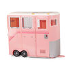 Our Generation Mane to Travel Horse Trailer Set Pink Horse Trailer Playset for 18-inch Dolls