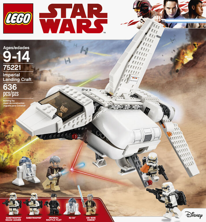 LEGO Star Wars TM Vaisseau de débarquement impérial 75221 Toys R Us Canada