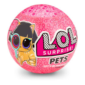 L.O.L. Surprise! Pets Season 3 Re-released Pets with 6 Surprises - Pink