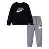 Ensemble en Molleton Nike - Gris Charbon