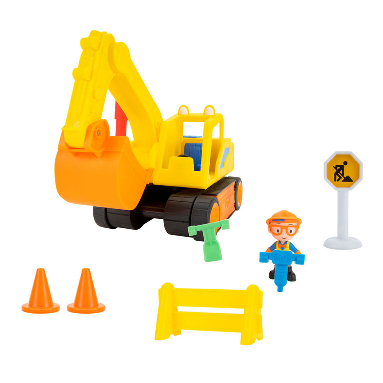 Blippi 10" Feature Vehicle - Excavator