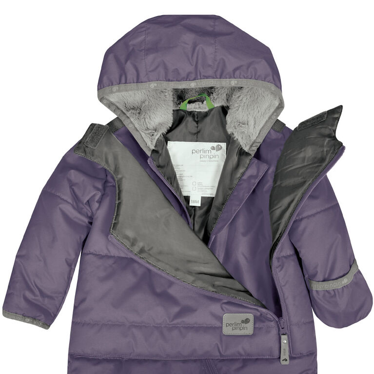Perlimpinpin Snowsuit - Purple