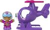 Fisher-Price Little People Barbie Toy Helicopter and Figure, Toddler and Preschool Toy
