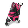 Poussette pour animal domestique Regal PLUS de Gen7Pets - Framboise