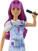 Barbie Salon Stylist Doll, Purple Hair, Accessories