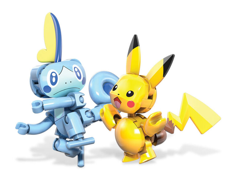 Mega Construx - Pokémon - Pikachu contre Larméléon