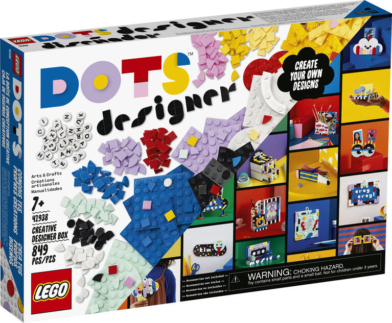 LEGO DOTS La boîte de conception créative 41938 (779 pièces)