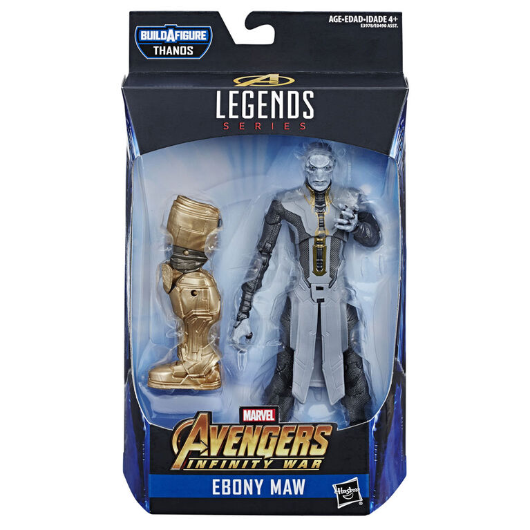 Avengers série Marvel Legends Avengers : Phase finale - Figurine de collection Ebony Maw de 15 cm de l'univers cinématographique de Marvel