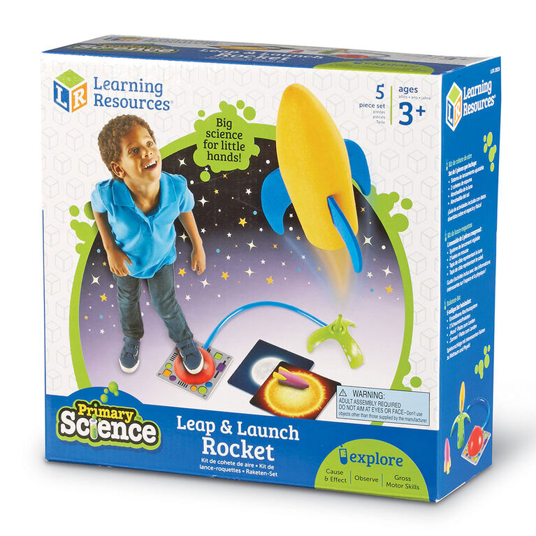 Learning Resources Primary Science Leap & Launch Rocket - English Edition