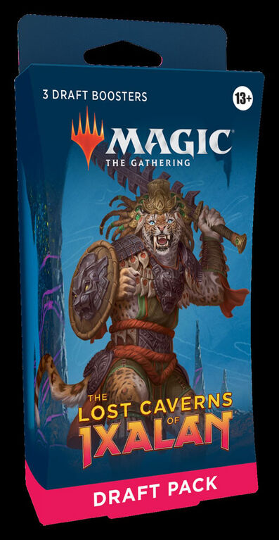 Magic The Gathering "Lost Caverns of Ixalan" Draft Booster Multipack - English Edition