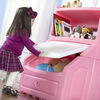 Step2 Lift and Hide Bookcase Storage Chest - Pink