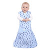 HALO SleepSack Swaddle - Triangle Denim  - Coton - Petite.