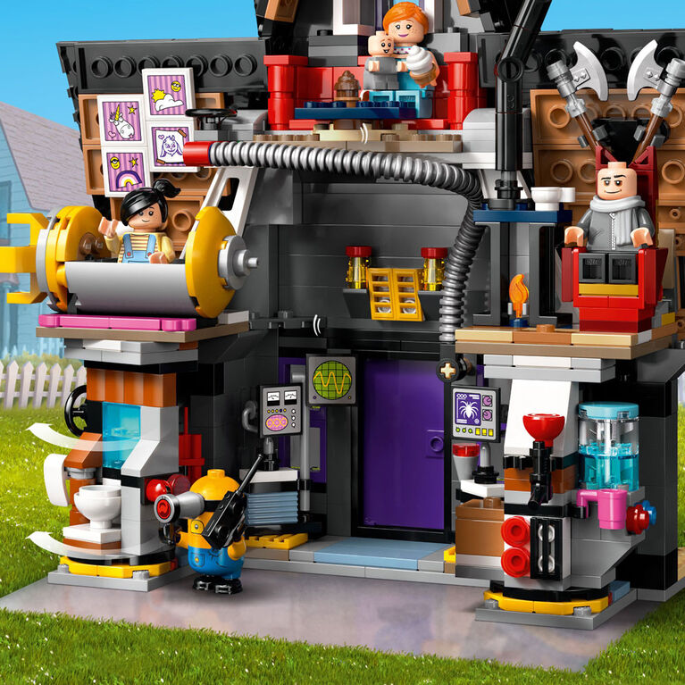 LEGO Despicable Me 4 Minions and Gru's Family Mansion, Minions Toy House, 75583