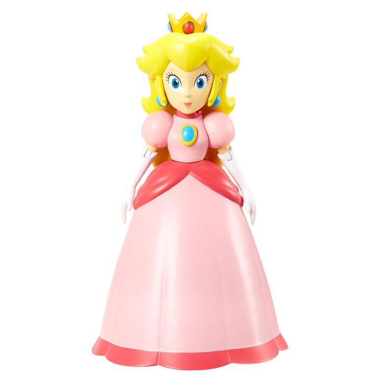 World of Nintendo 4" Figures - Princess Peach w/ Crown