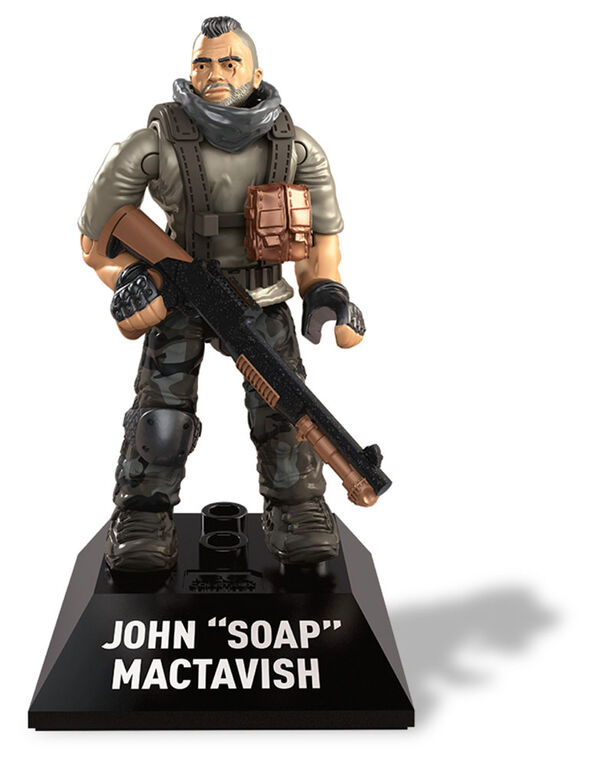 Mega Construx - John MacTavish Call of Duty Collectible Character Buildable Micro Action Figure