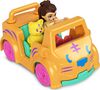 Polly Pocket Micro Doll with Tiger-Themed Die-cast Car and Mini Pet, Travel Toys