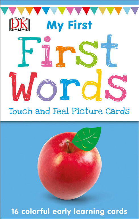 My First Touch and Feel Picture Cards: First Words - English Edition