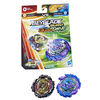 Beyblade Burst QuadDrive Wrath Fafnir F7 and Berserk Linwyrm L7 Spinning Top Dual Pack