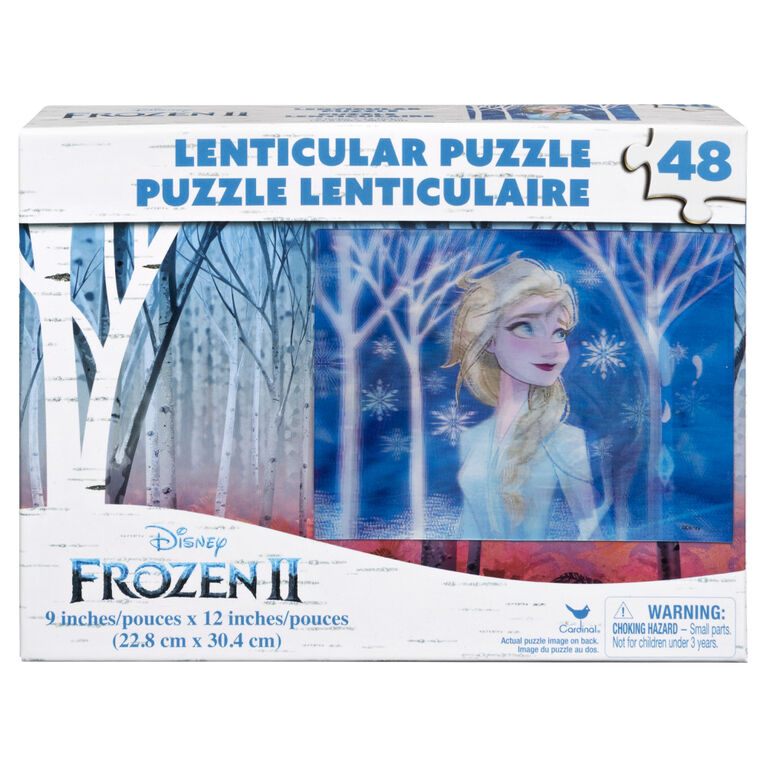 Frozen 2 48-Piece Lenticular (3D) Puzzle