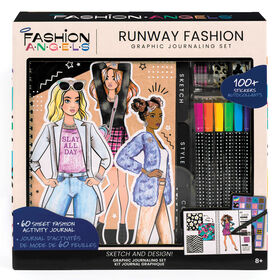 Fashion Angel - Runway Fashion Graphic  Journal Set