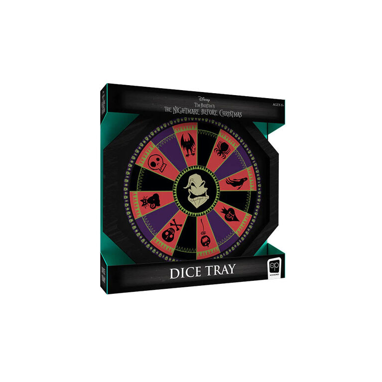 USAopoly Disney Tim Burton's The Nightmare Before Christmas Dice Tray - English Edition