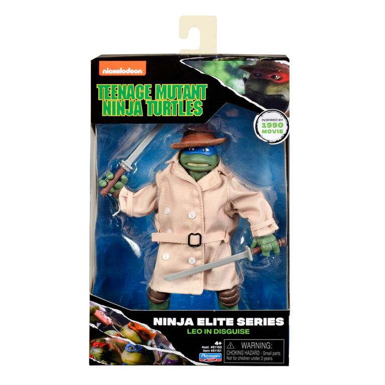 TMNT Classic Elite 6" Figure - Leonardo In Disguise