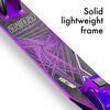 NEON VECTOR KIDS FOLDING SCOOTER PURPLE