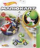 Hot Wheels MarioKart Yoshi with Pipe Frame Kart