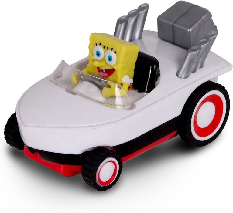NKOK Spongebob Pullback Hot Rod Boat