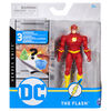 DC Comics 4-inch THE FLASH Action Figure with 3 Mystery Accessories, Adventure 3