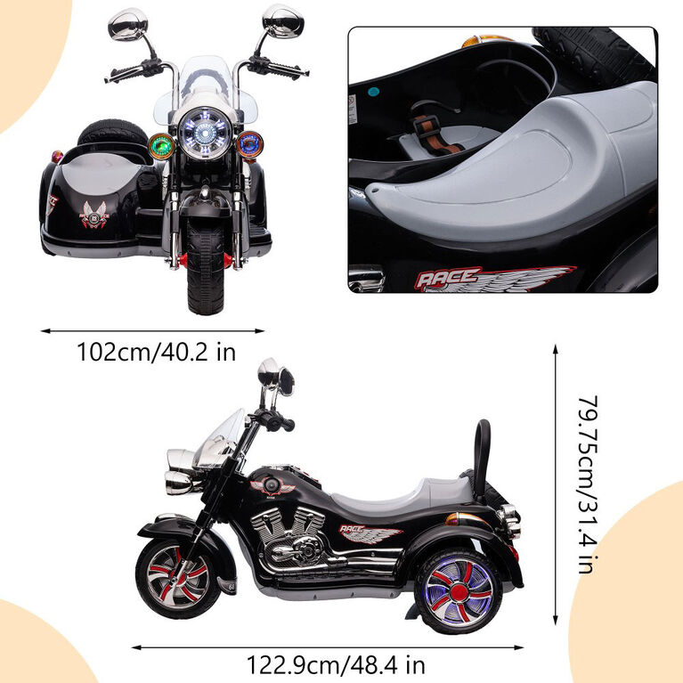 Voltz Toys Motorcycle 12V Electric 2 Seater Ride On