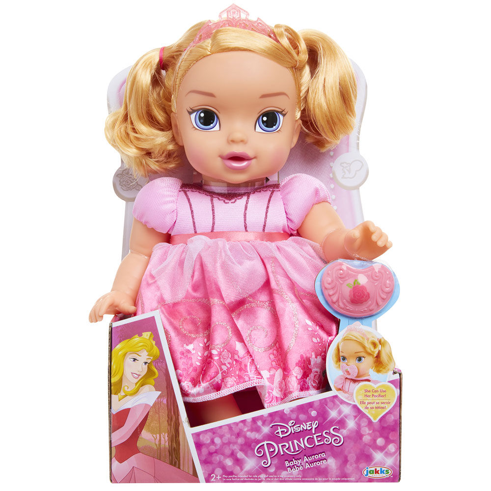 Disney Princess Deluxe Baby Aurora with Pacifier. Toys R Us Canada