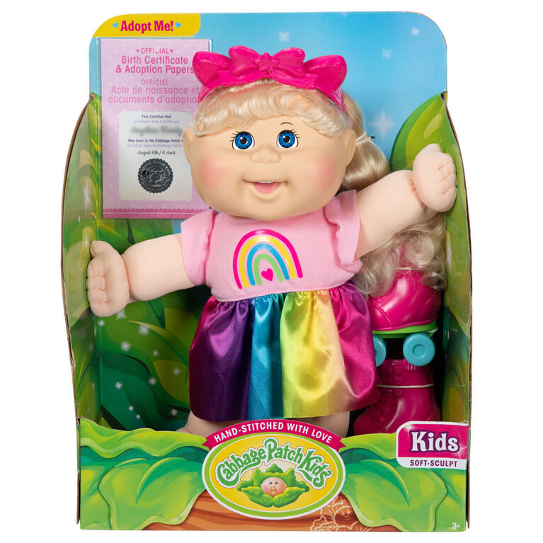 Cabbage Patch Kids 14" - Rainbow Skate Girls