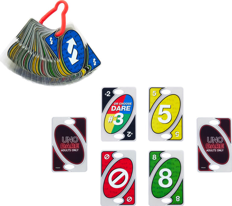 UNO Dare Adults Only Card Game for Adult Game Night