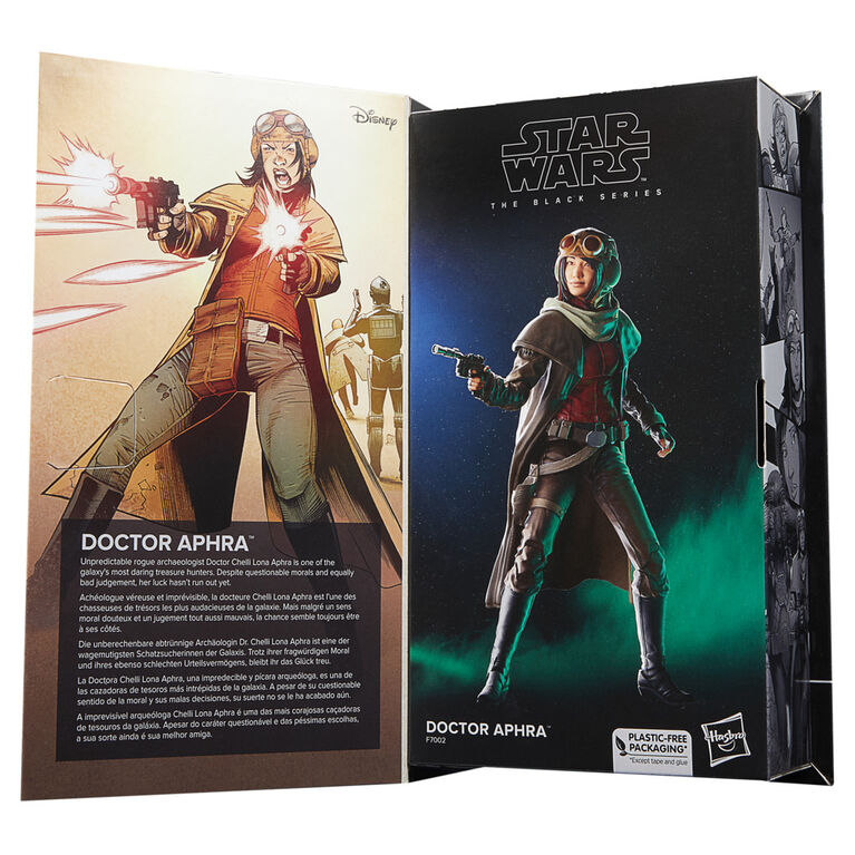 Star Wars The Black Series Doctor Aphra, Star Wars Publishing Collectible 6-Inch Action Figures